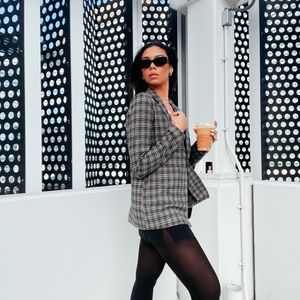 Amalli Talli Check Blazer